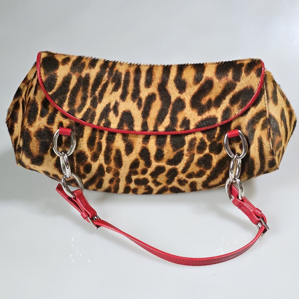 Dior Diva Flap Bag Leopard Pony Hair - Picture 3 of 11